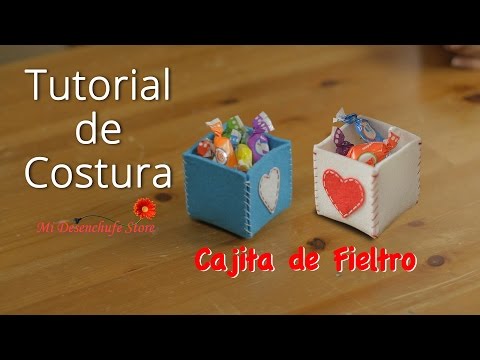 Video: Cómo Hacer Una Caja De Fieltro Sencilla Y Original