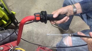 Mini Bike Throttle Hook up