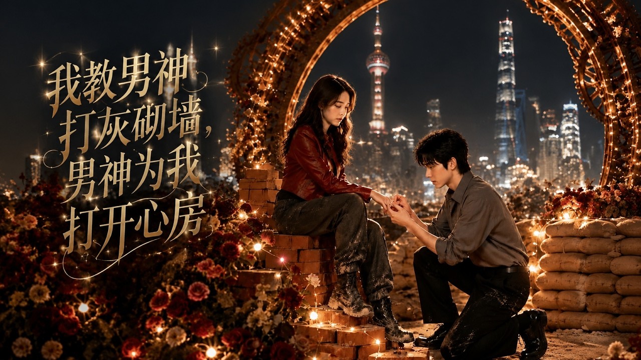 【高清全集】《我教男神打灰砌墙，男神为我打开心房》 #逆袭 #爱情 #甜宠 #反转 #热门短剧 #drama #爽剧 #電影 #精彩影视 #AI短剧