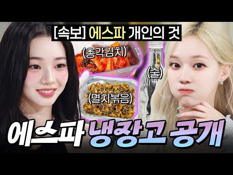 [속보] 에스파 개인의 것? 💥(안 볼 때 슬-쩍)💥 안무만큼이나 절도 있는(?) 카리나 X 윈터 냉장고 모음😋｜냉장고를 부탁해｜JTBC 260712 방송 외