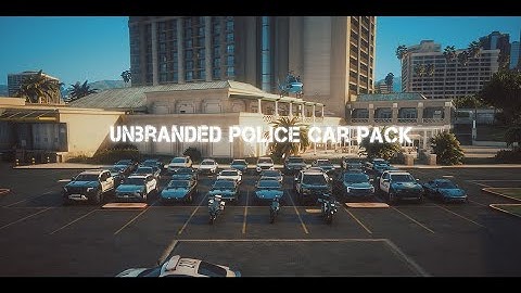 TTModz Police Pack | Unbranded Debadged | Fivem Cars