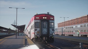 Train Sim World 3 PS5 Peninsula Corridor Operating Express Service Train 319 to San Francisco Part 1