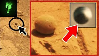 UFO Lands Next To Mars Rover?