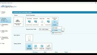 sp 1425  scanner Profile Configuring