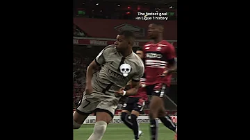 The Fastest Goal In Ligue 1 History Mbappe Messi Neymar 