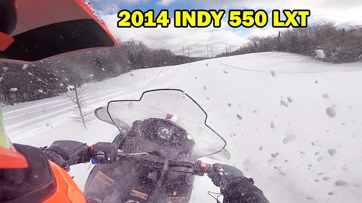 2014 Polaris INDY 550 LXT Deep Powder Cruising