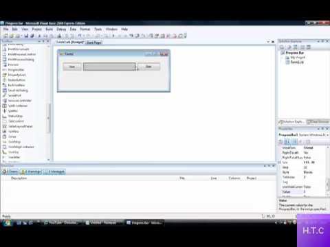 How to make a progress bar (VB 2008)
