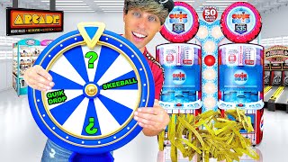 Mystery Wheel Chooses The Arcade Games We Play!