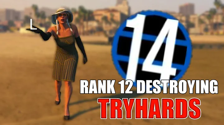 Level 12 Noob Destroying Tryhards On GTA 5 Online (Gone Wrong)