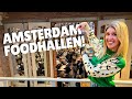 Amsterdam has an amazing food hall so many delicious dishes to try  amsterdam travel vlog