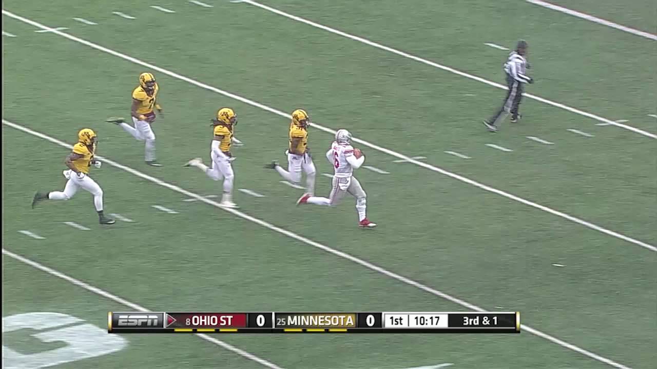 JT Barrett 86-YD TD Run