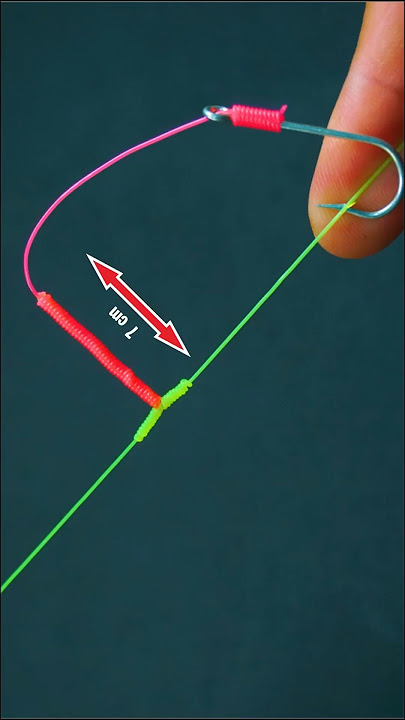 RIG FISHING DIY The secret of fisherman Fishing Knot skills #fishing #fishingknot #diy #tutorial