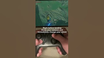 Zelda glitches 3: fall damage cancel #nintendogame #zelda #botw #nintendo #nintendozelda