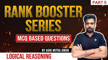 Rank Booster Series - Logical Reasoning | Part 5 | CLAT 2024 | Unacademy CLAT #clat #clat2024