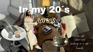In my 20´s Diaries | working in a cafe, Celine event, London vlog, my wellness routine