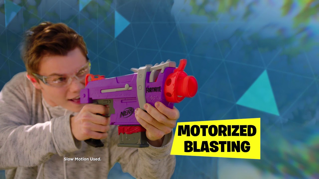 Бластер Nerf Fortnite SMG-E (E8977) | Фортнайт Пистолет-кулемет