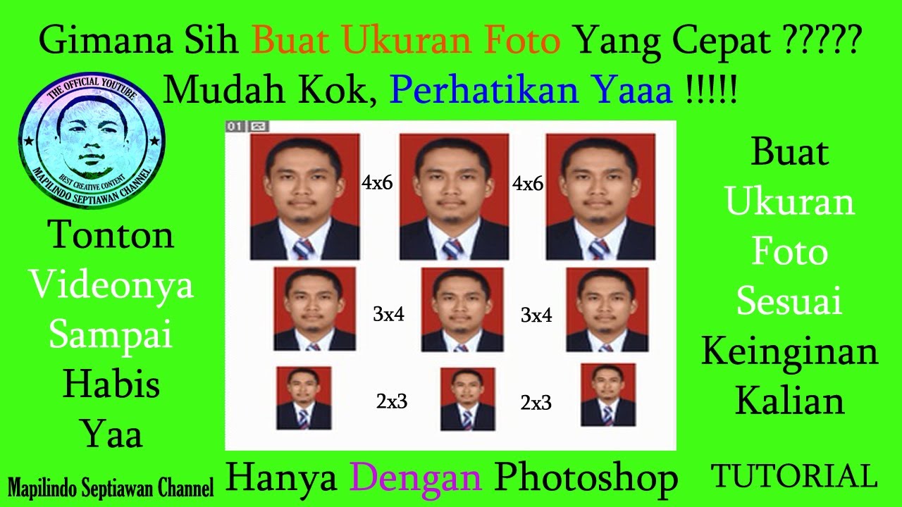 cara cetak foto ukuran 4x6 dengan photoshop