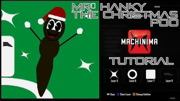 Call of Duty Black Ops 2 Emblem Editor Tutorials - Black Ops 2 - Amazing Mr. Hankey the Christmas Poo Emblem Tutorial (South Park) Playercard