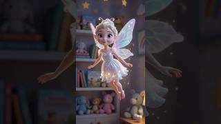 A tooth fairy leaving a coin under a kids pillow #kids #shorts #fairy #fun