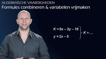 Variabelen vrijmaken & formules combineren (havo/vwo A) - WiskundeAcademie