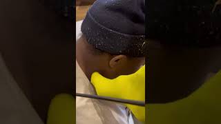Black maid’s face poked by white madam’s steel high shoe and sweaty pantyhosed foot!