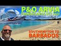 Arvia transatlantic  repositioning cruise  solo cruise vlog