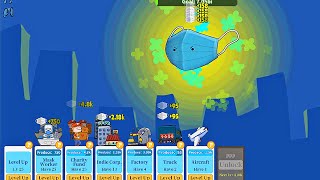 Mask Clicker - Cute Mask Collecting Game (Gameplay Android) screenshot 1