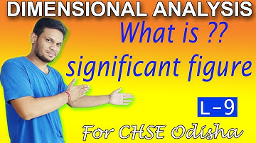 Unit and Dimensions L9 I Class 11 Physics Chapter 2 I For CHSE Odisha