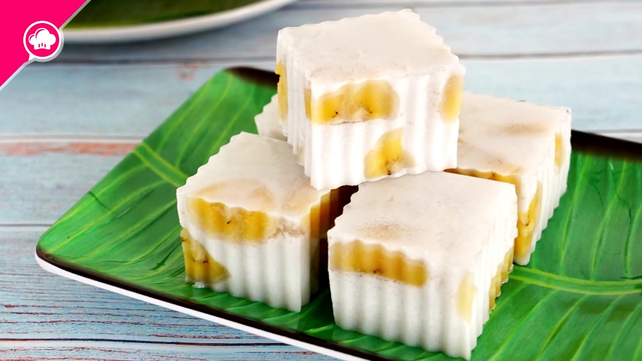 วุ้นกล้วยบวชชี ขนมไทยประยุกต์ ⓒ Bananas in sweet coconut milk Agar | สังเคราะห์เนื้อหาที่เกี่ยวข้องสูตร ขนม วุ้นที่ถูกต้องที่สุด