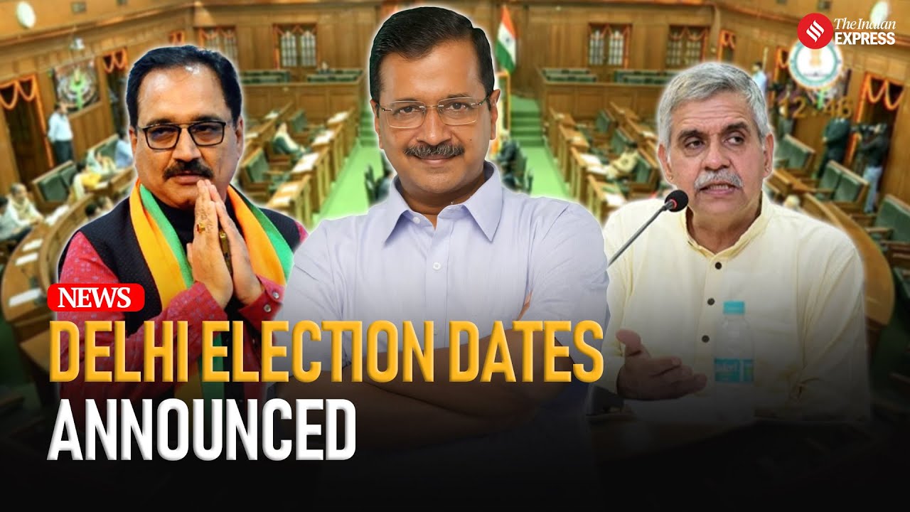 Delhi Gears Up for Polls: Election Dates Announced I AAP I BJP I ...