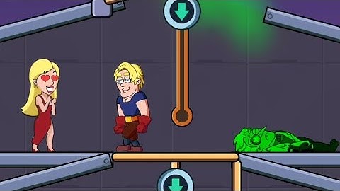 Save Her Gameplay Level Solution/ Husband Wife Game - Pull The Pin