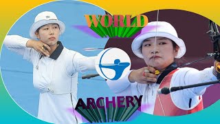 Masterful Archery Skills of Women at the World Championship