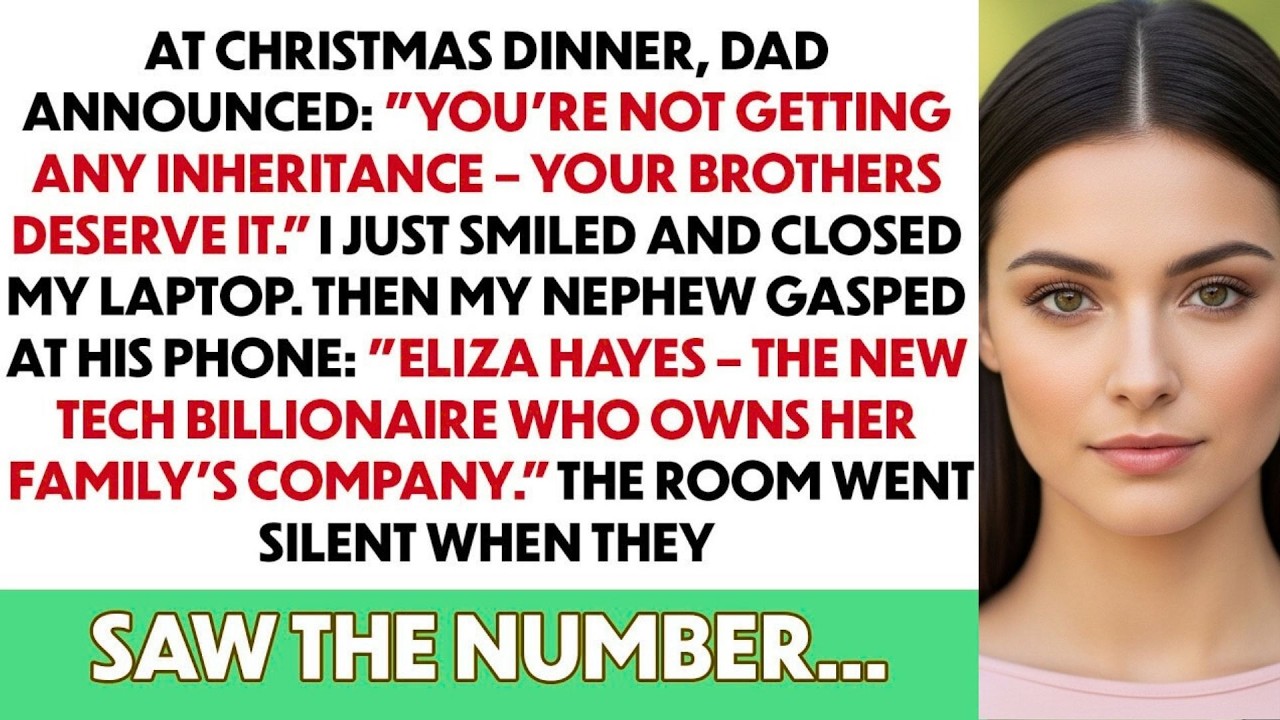 At Christmas Dinner, Dad Said I’d Get Nothing — Then He Saw the Forbes List
