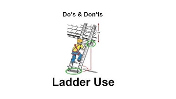 Ladder Safety Do and Don