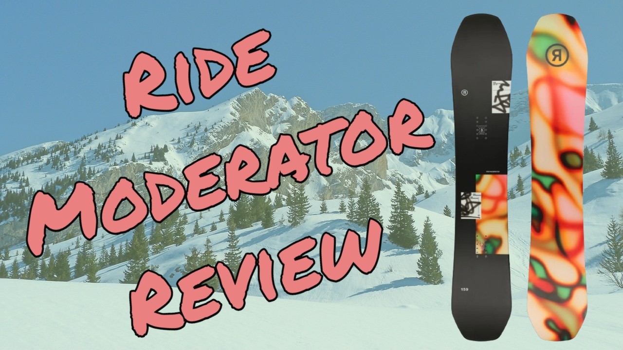 Обзор сноуборда Ride Moderator 2025 года
