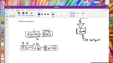 Evaluating and simplifing the difference quotient