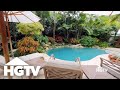 Design stories lush  tropical garden  hgtv