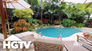 Design Stories Lush Tropical Garden Hgtv