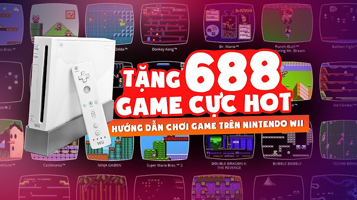 Hướng dẫn giảm lag để chơi game wii