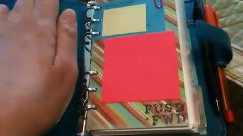 Filofax Metropol: the current setup