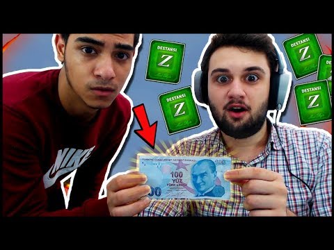 DESTANSI ÇIKARTAN 100TL KAZANIR CHALLANGE!! HALİL ÖRENLER VS RAİNLOX ZULA