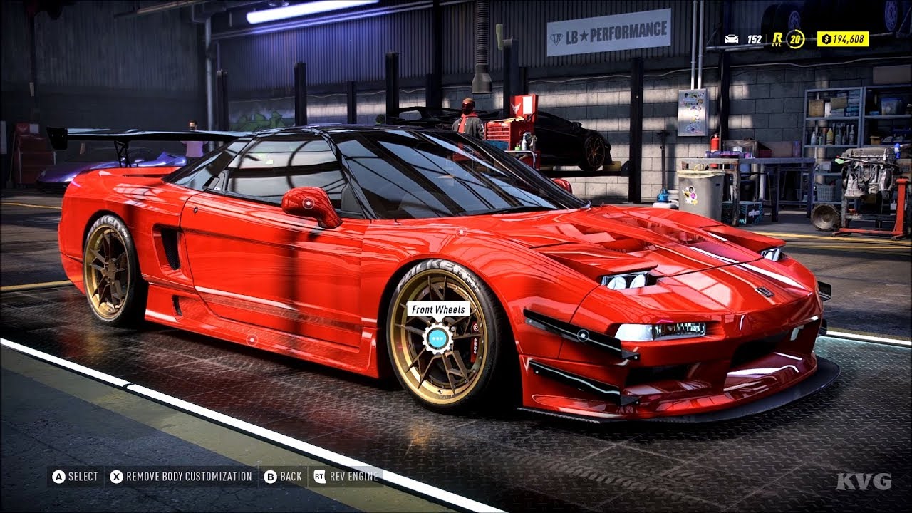 Need For Speed Heat Honda Nsx Type R 1992 Customize Tuning Car Pc Hd 1080p60fps Youtube