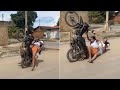 Bike stunt  bike stunt in india  saleem azad vlogs