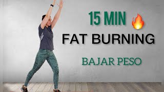 15 min FAT BURN(Effective Standing Cardio Exercises)/ADELGAZAR RÁPIDO/Cardio para perder peso