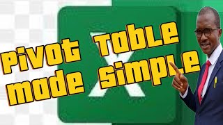 Pivot Table Made Simple         #PivotTableTips #ExcelMadeEasy #DataAnalysisSimplified