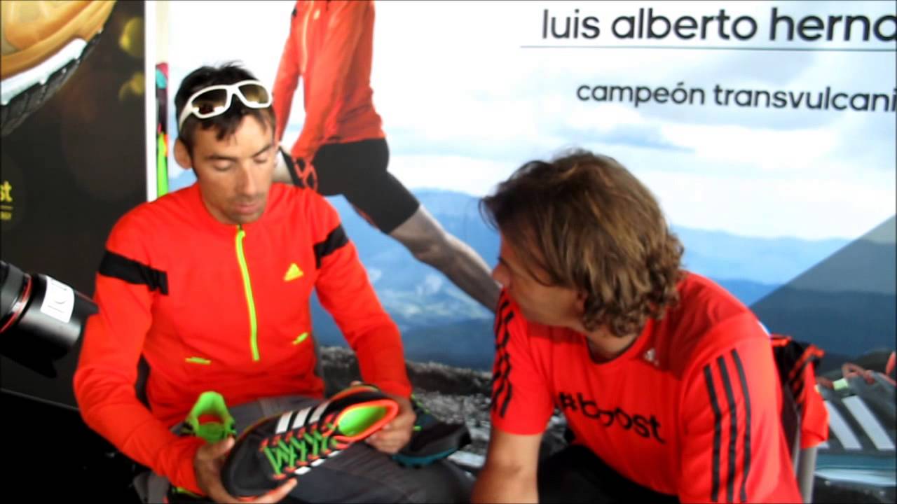 Zapatillas Adidas Trail Análisis por Luis Alberto Hernando y para Carrerasdemon - YouTube