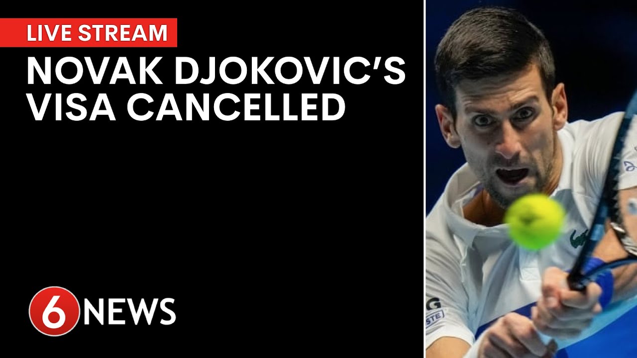 BREAKING: Scott Morrison speaks after Novak Djokovic's visa was cancelled | LIVE STREAM