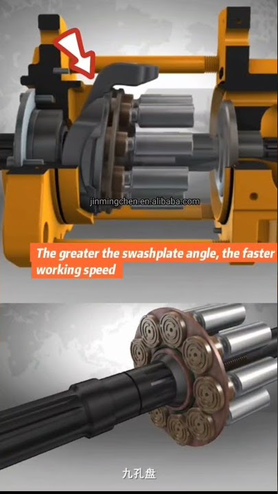 Hydraulic pump for excavator