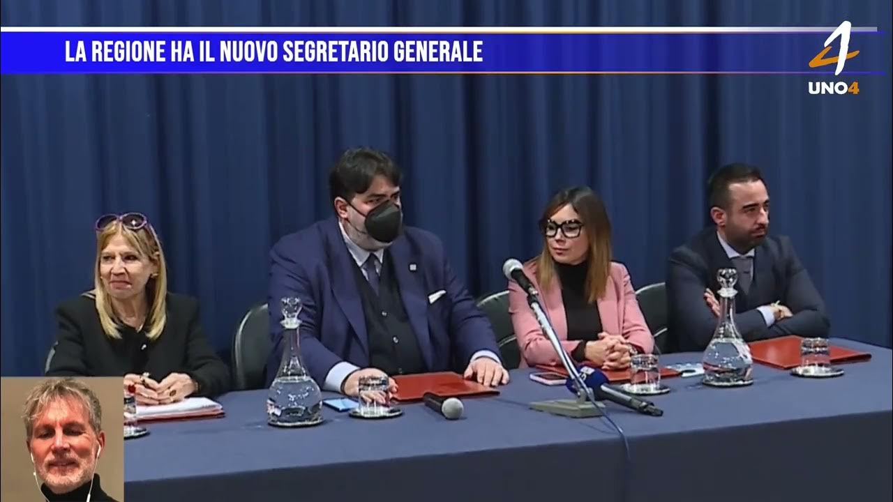 La Regione ha il nuovo segretario generale YouTube