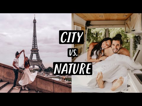VAN LIFE FRANCE | Tiny House Living City vs. Nature
